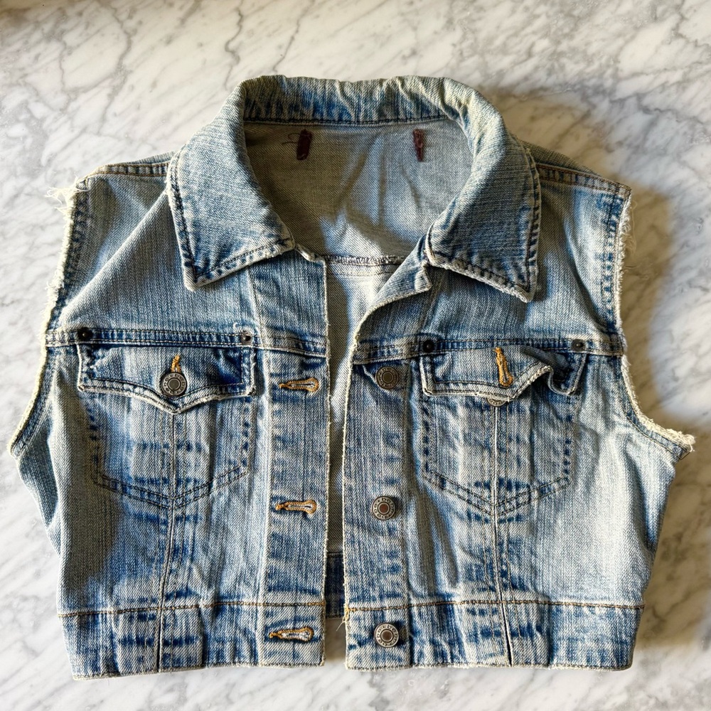 ♥️ PERFECT DENIM BEBE VEST